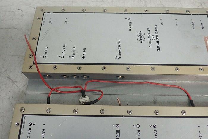 Used Bruker Type 360 Switching Board and Attenuation PA Class C PA Linear Unit