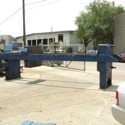 Used 40 CU. FT. JWI FILTER PRESS – 1000 MM – C.G.R. AUTOMATIC