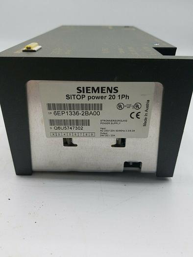 Used Siemens 6EP1336-2BA00