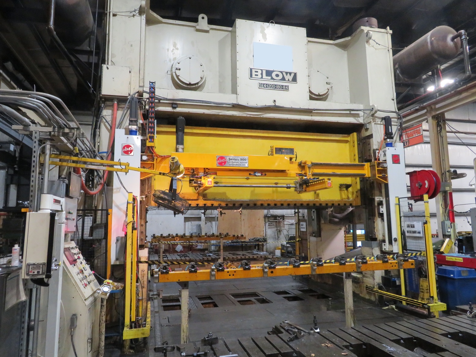 Used 1200 ton Blow 180"x84" SSDC Stamping Press