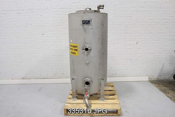 Used Acme Welding  Stainless Steel Tank, 30" Diameter, 60" Height #33531