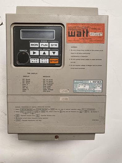 Used Hitachi HFC-VWS 1.5SF3EA