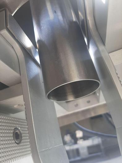 Used Filler, Auger, AMS, Mdl A-110, Single Head, Stainless Steel, Agitated #S744319