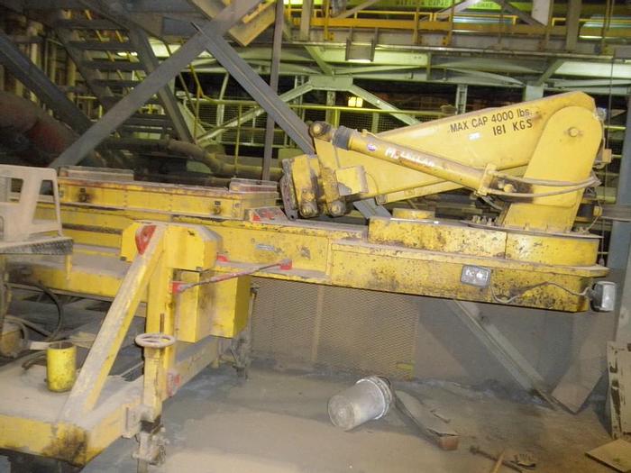 Used Liner Handler, Mclellan, 4,000 Lb, Hydraulic, Sag Mill, #S738559