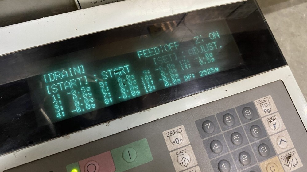 Used Ishida multihead weigher stainless steel