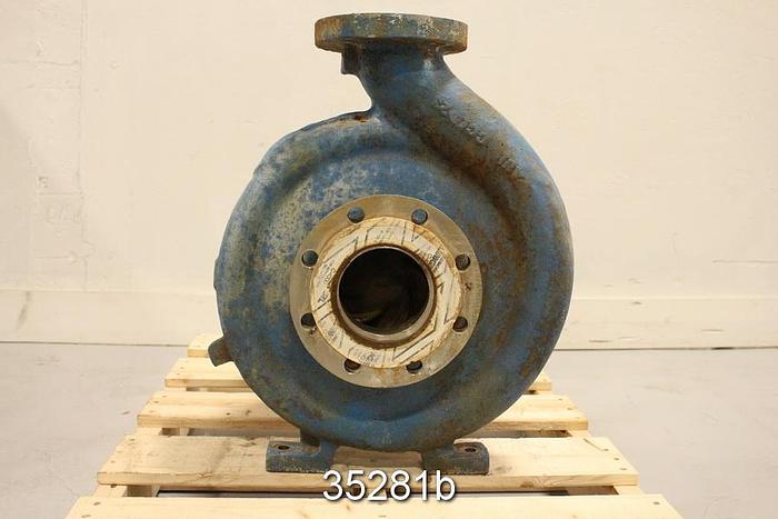 Used Goulds 3196 Pump, 3x4x13, 6 Vane 13" Impeller #35281