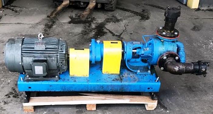 Used 20 HP Viking Gear Pump 3 Inch Inlet & Outlet Model #  LS4124A