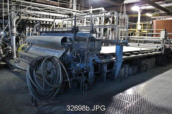 Used Sandy Hill Forming Board - 60' Table Length - 95" Wire Width #32698