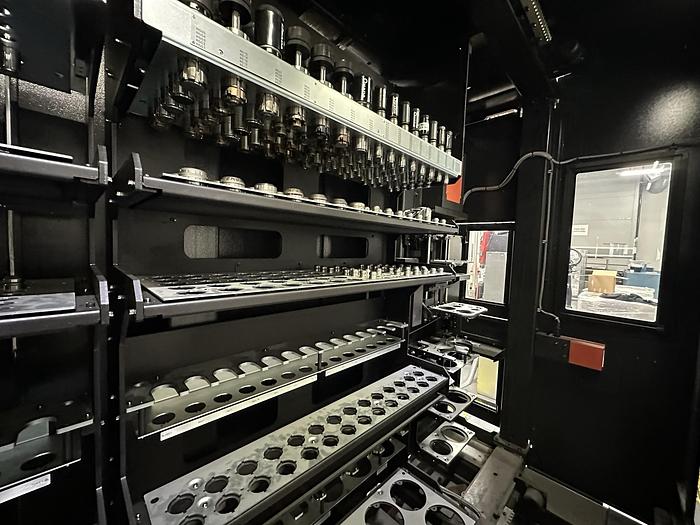 Used 2013  Amada  Acies 2515T Punch/CO2 LASER WITH TOOL LOADER, TOOLING, SPINDLE