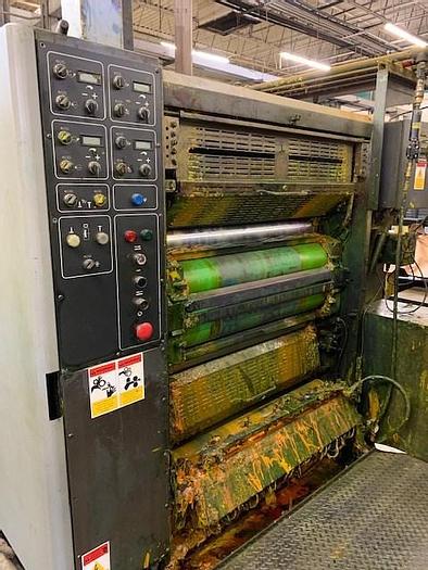 Used 2002 Heidelberg V30 21" Heat Set Web Press