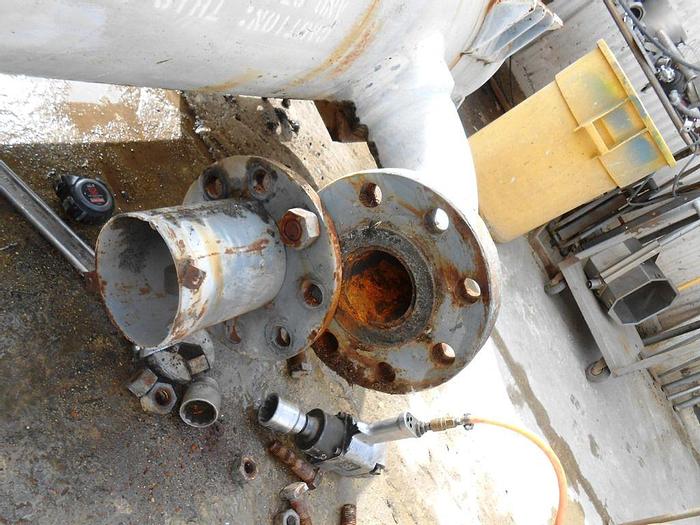 Used Heat Exchanger, Shell & Tube, 550 SF, S/st, 1420 PSI,Heat Exchanger, Shell & Tube, 550 SF, S/st, 1420 PSI, #S742255