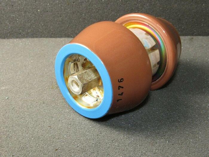 Used VISHAY DB 050110 15kVp 2000pF +/- 20 R230 RF Power Capacitor (No mounting Rim)