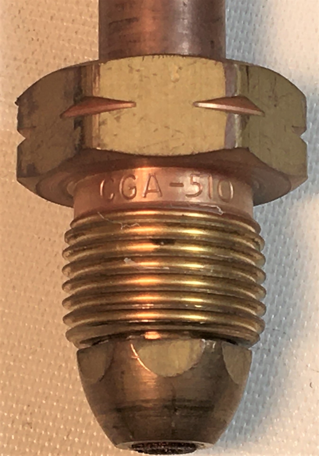 Used Smith H1945E-510 Acetylene Regulator