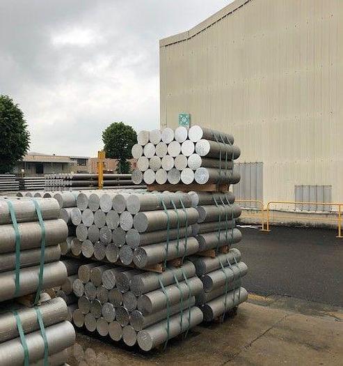 Used 1800 mton x 7" Sutton-Breda Aluminum Profile Extrusion Line with Turla Log Saw System: EX-492