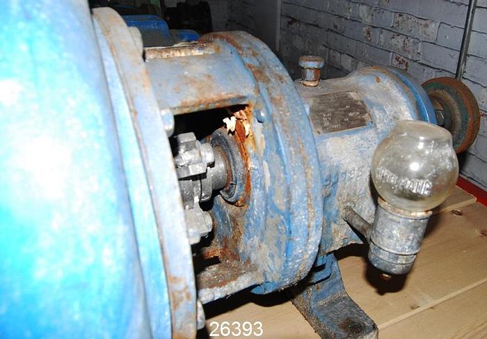 Used Goulds 3196 Pump, 3196, 3X4X10, 8.62" Diameter Impeller, Stainless Steel Casing, Stainless Steel Impeller, Stainless Steel Stuffing Box, Packing, With Mt Power End #26393