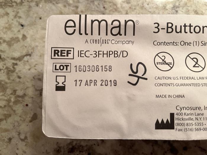 Ellman 3-Button Fingerswitch Handpiece