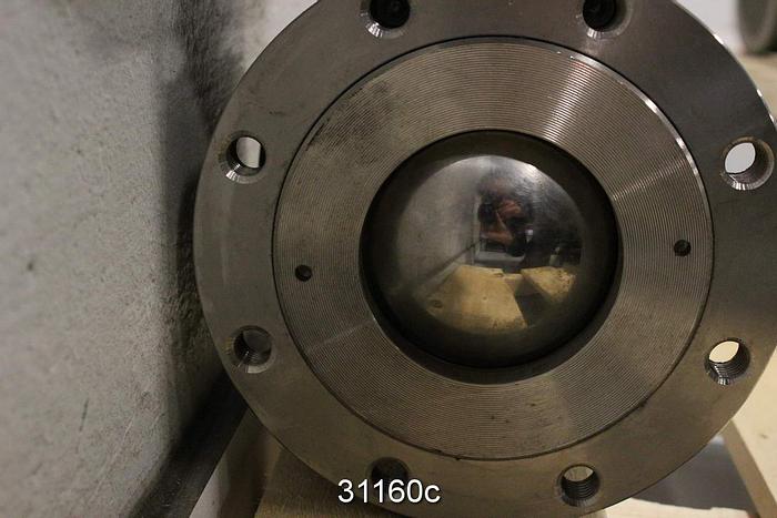 Used Valbia DN-100 4" Air Operated Ball Valve #31160