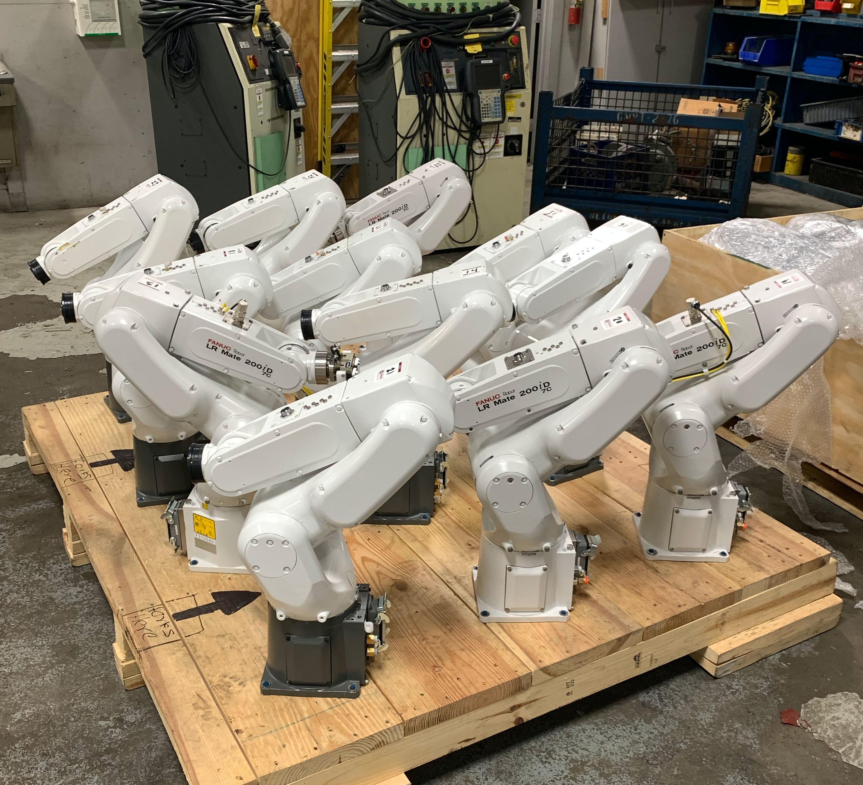 FANUC LR MATE 200ID/7C CLEAN ROOM 6 AXIS ROBOT WITH R30IB MATE