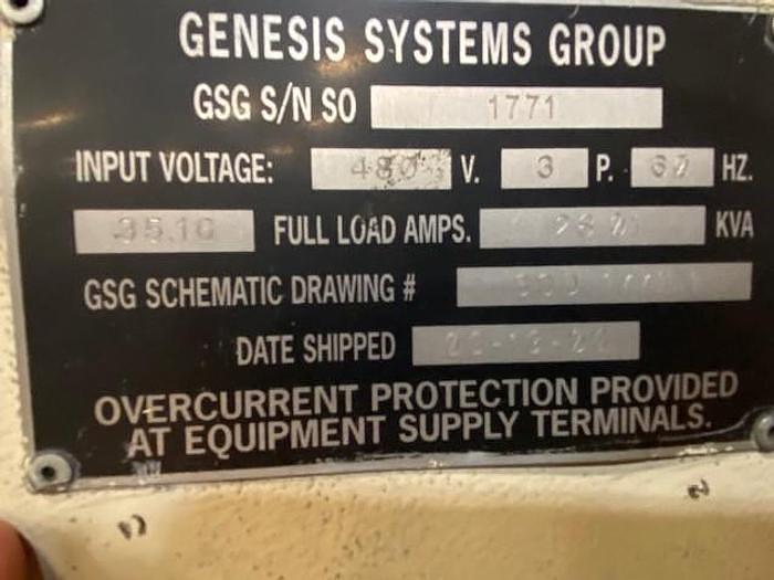 Used GENESIS VERSA DUAL TRUNNION WELD CELL
