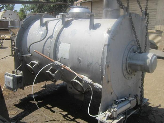 Used Mixer, Littleford, FKM-2000D, S/st, Batch, 125 HP, Plow, #S739069