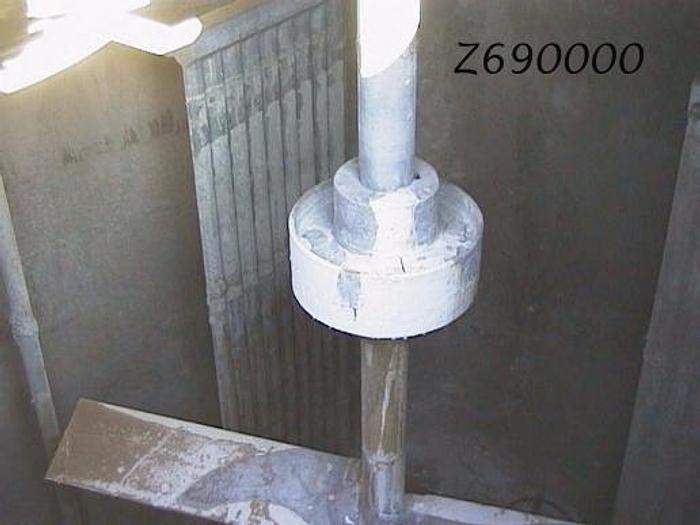 Used Tank, 1,750 Gallon, 316 Stainless Steel, 7' X 6', 7-1/2 HP Agitated, #Z690000