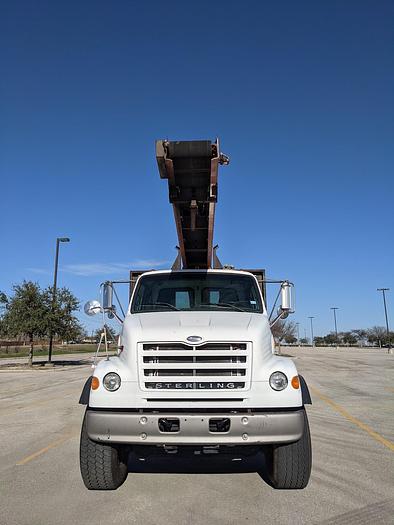 Used LOW LOW MILES!! 2007 Sterling LT7500 Flatbed W/ Cleasby 41' Roofing Conveyor. Trusted Seller!