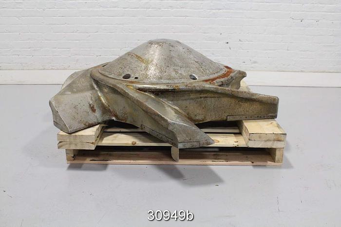 Used Beloit Tridyne Pulper Rotor 58" Outer Diameter #30949