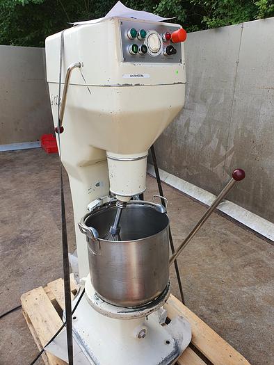Used used Stirring and stopping machine BOKU with stainless steel kettle approx. 40 liters