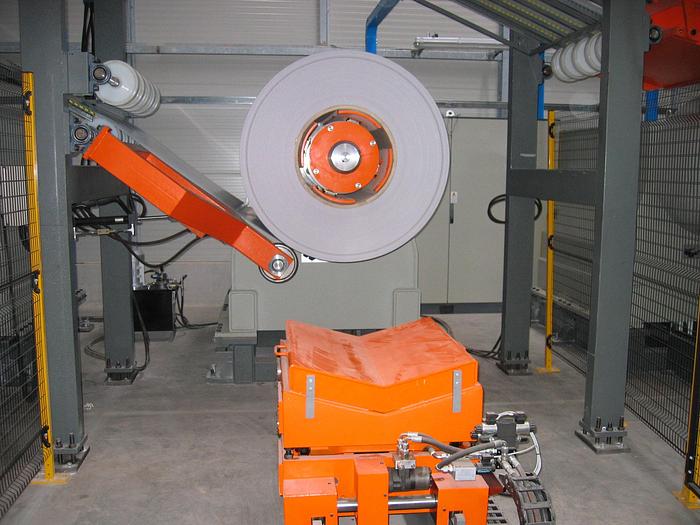 New F&P 6-15ton Powered Decoilers #3563