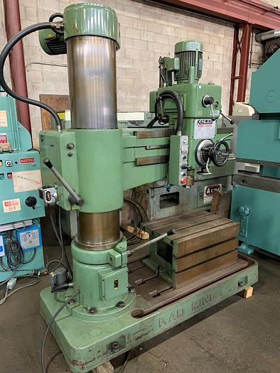 Used 4' ARM, KAO-MING, KMR-1100S, RADIAL ARM DRILL
