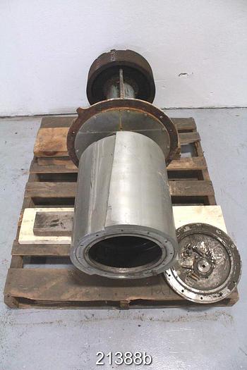 Used Finckh HICO I Horizontal Pressure Screen Drive With Stainless Steel Rotor #21388
