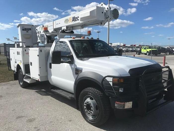 Used 2010 Ford F550 4x4 42ft Altec L37M Over-Center Bucket Truck