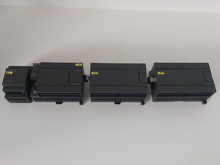 Gebraucht Komplette Simatik S7 200 Steuerung, CPU224 + 2x EM223, Siemens gebraucht