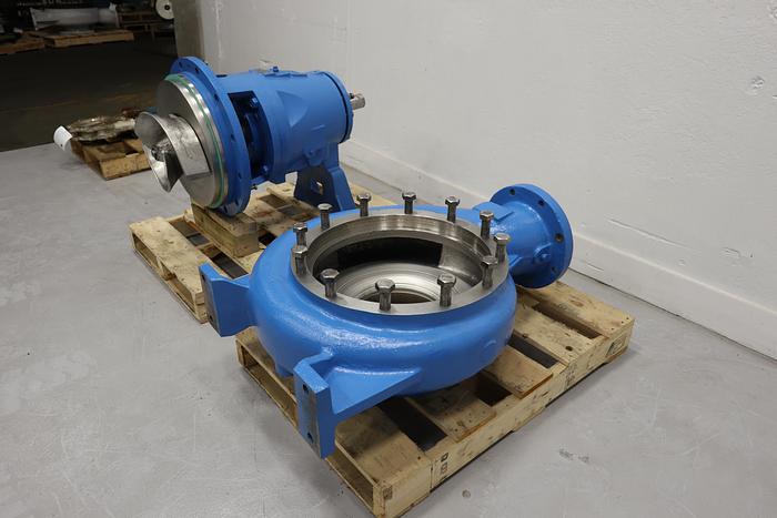 Used Goulds 3175 8x10x18H Pump, Stainless Steel Suction Plate #43875