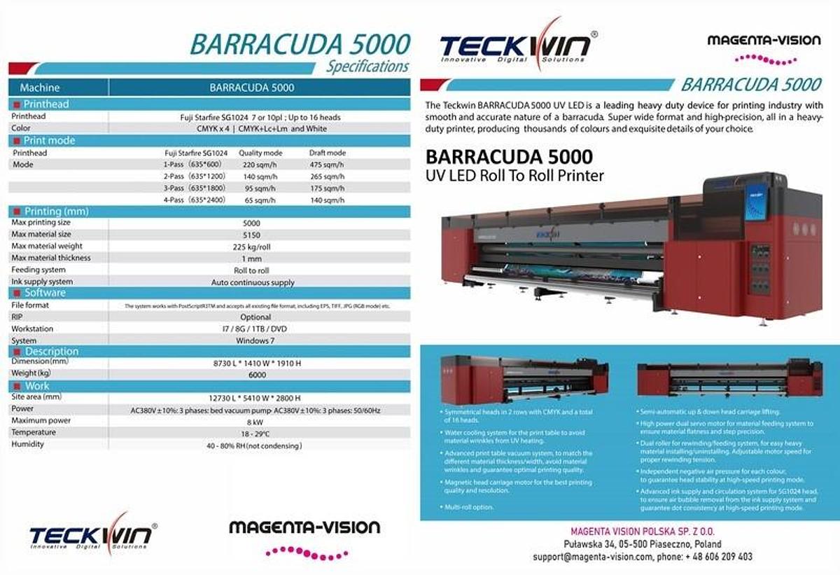 Teckwin Barracuda 5mt