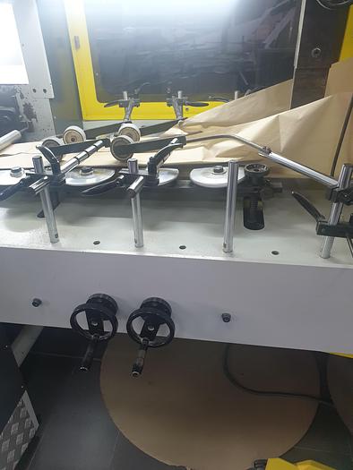 Used 2012 SOMTAS BAG MASTER L/INLINE flat & satchel paper bag machine with 3 col. flexo