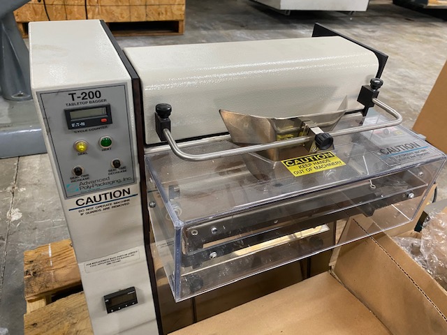 Used Advanced Poly Packaging T-200 Bagger #5885