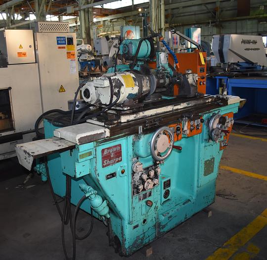 Used 10" x 20" BROWN & SHARPE "1" UNIVERSAL CYLINDRICAL GRINDER for