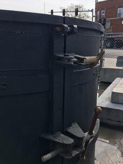 Used 60″ and 72″ Flip Over Precast Manhole Riser Forms (2)