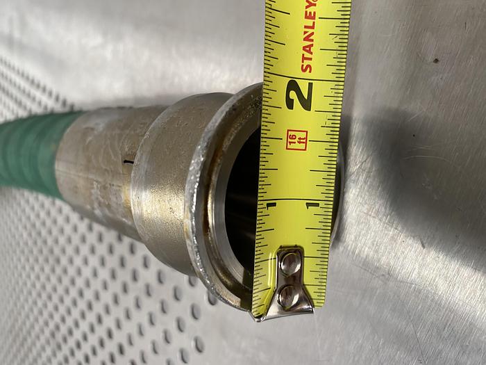 Used Parker 108" x 1 1/2" Wildcatter SWC693 UHMWPE Chemical Suction Hose 250 PSI