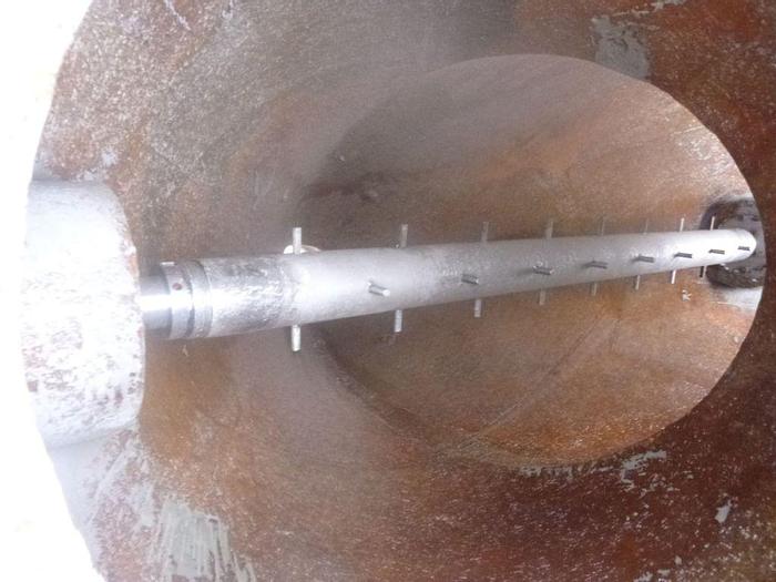Used Mixer, V-Type, 50 CF, S/st, 7.5 Hp, Bar #S744257