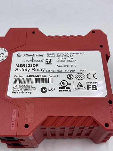 Used Allen-Bradley 440R-M23143 Ser B