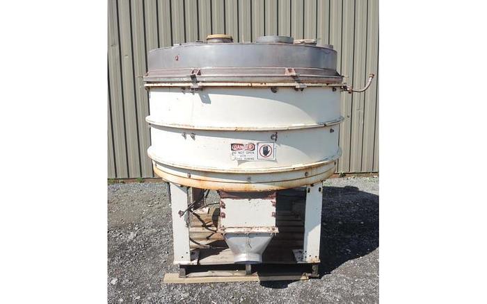 Used USED PLOW BLENDER, 32 CUBIC FEET, "SIMPSON PLOUGH MIXER", CARBON STEEL