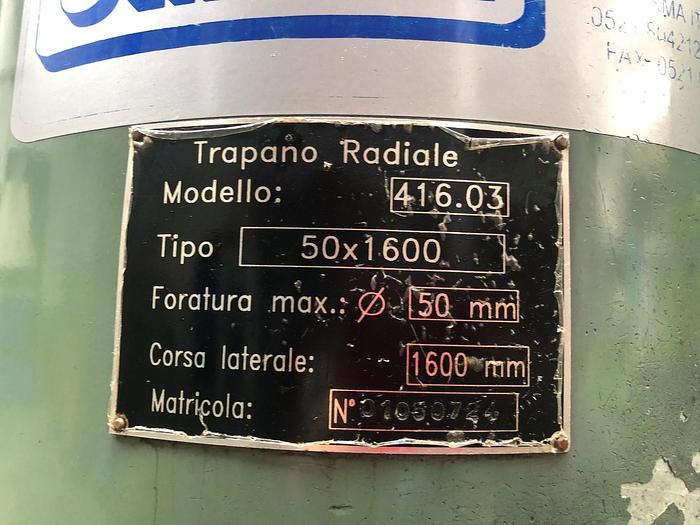Usato TRAPANO RADIALE (3) LTF 50X1600