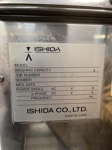 Used Ishida Check Weigher DOCS-11-030-SB/CR-1