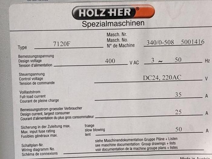 Usato 2005 Holz Her E Ecomaster 7120F