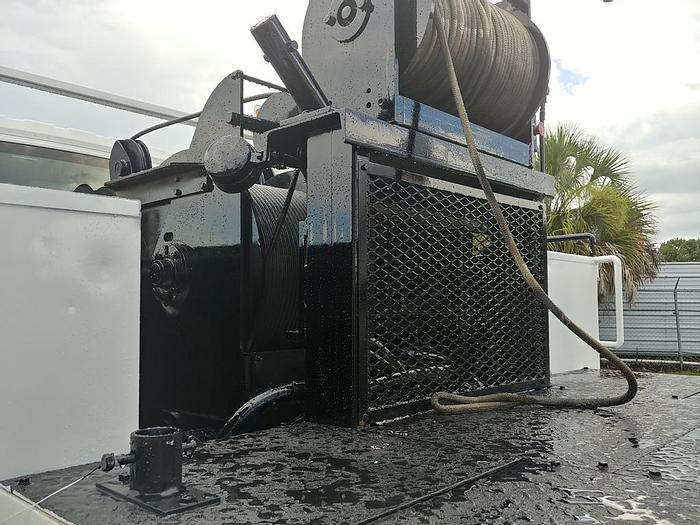 Used 2007 International 7400 Altec LP108 Cable Puller Truck