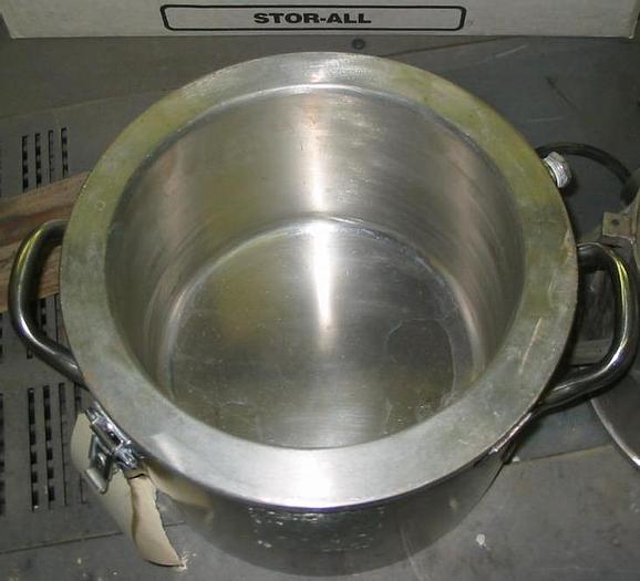 Used 2 GALLON ROSS MIX CAN – S/S – VACUUM – JACKETED #9289