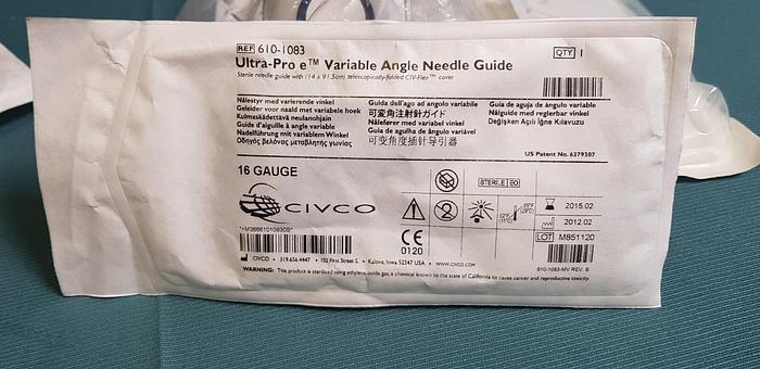 Civco eTRAX Nadelsystem Starter Kit mit 4 Nadelführung, 2 Nadel, TVTR Probehalter