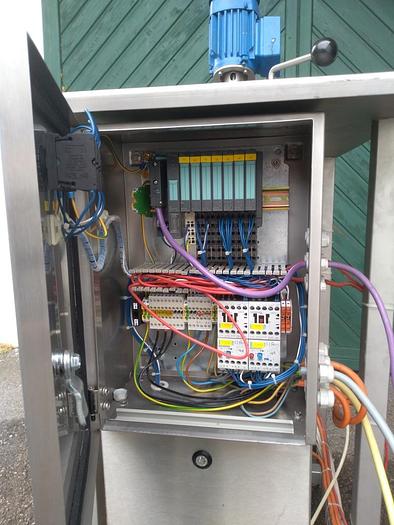 Edelstahl Mischanlage, Pumpe, Steuerung, neuwertig -90%